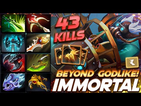 Gyrocopter 43 Frags Beyond Godlike - Dota 2 Pro Gameplay [Watch & Learn]