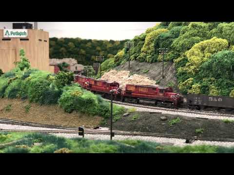 Railfanning My Lehigh Valley Model Railroad Part 1