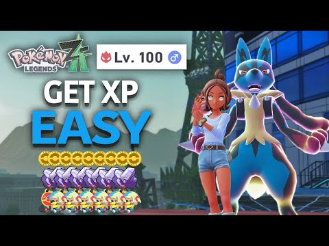 The EASIEST Way To Level Up Your Pokemon In Legends Z-A