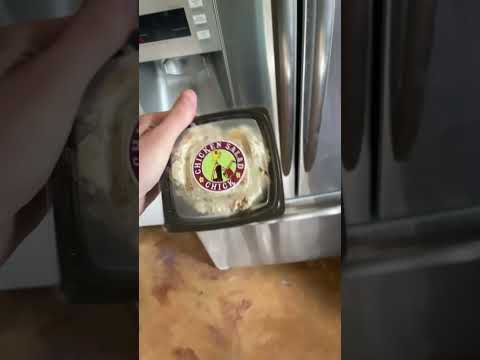 Chicken salad chick serving portion, so are confusing