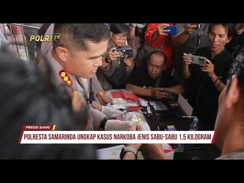 POLRESTA SAMARINDA UNGKAP PERKARA DAN AMANKAN 1.524 GRAM SABU- SABU
