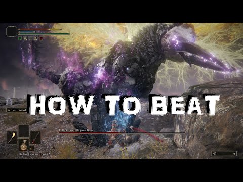Elden Ring - How to Beat - Full-Grown Fallingstar Beast BOSS