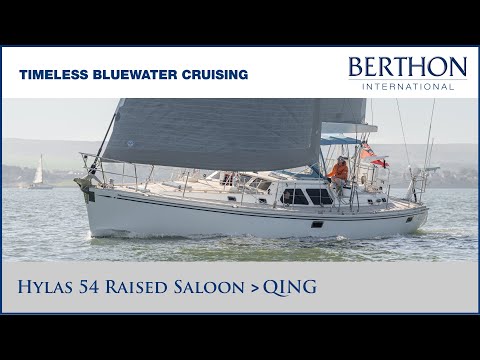 Hylas 54 Raised Saloon (QING) with Sue Grant - Yacht for Sale - Timeless Bluewater Cruising