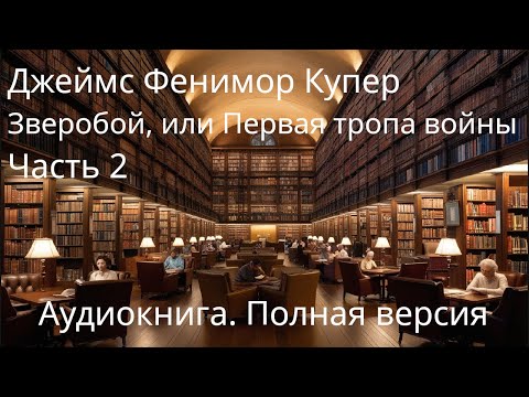 Джеймс Фенимор Купер — Зверобой, или Первая тропа войны. ПОЛНАЯ АУДИОКНИГА. Часть 2.