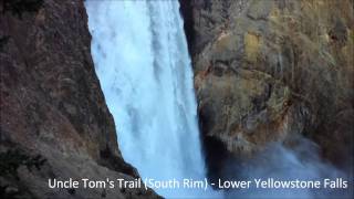 preview picture of video 'Yellowstone Falls and The Grand Canyon of Yellowstone (Abhi and Shilpa)'