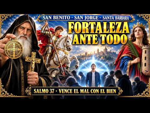 🔴Oración a San Benito, San Jorge y Santa Bárbara 🙏 CONTRA ENEMIGOS, ENVIDIA, BRUJERÍA Y TODO MAL