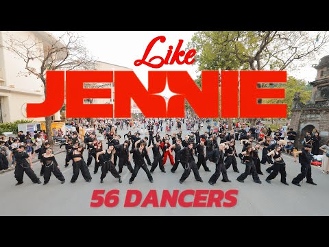 [KPOP IN PUBLICㅣ56 DANCERS] 제니 (JENNIE) - ‘like JENNIE’ DANCE COVER BY B.T.B FROM VIETNAM