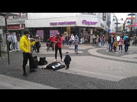 Soulful Street Performance | Cheap Thrills Violin Duo – Wuppertal, Germany