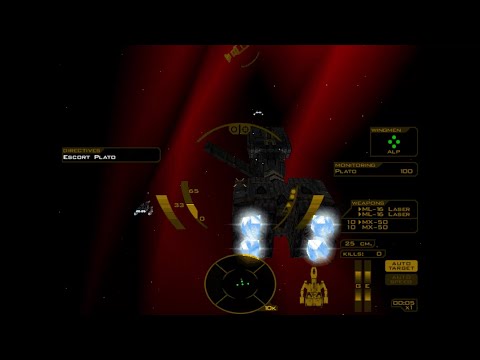 Descent: FreeSpace – The Great War [PC] - gameplay walkthrough, medium difficulty