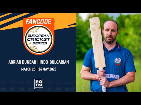 POTM: A.Dunbar - INB vs TRK | Highlights | FanCode ECS Bulgaria | 26 May 2023 | ECS23.380