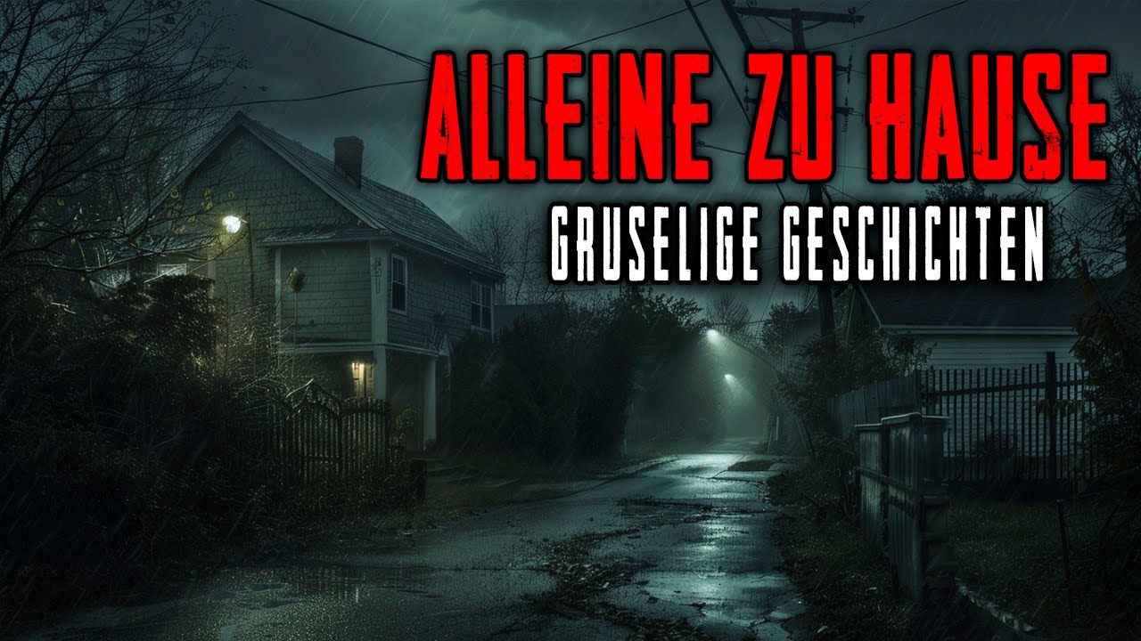 6 Gruselige Horrorgeschichten allein zu Hause
