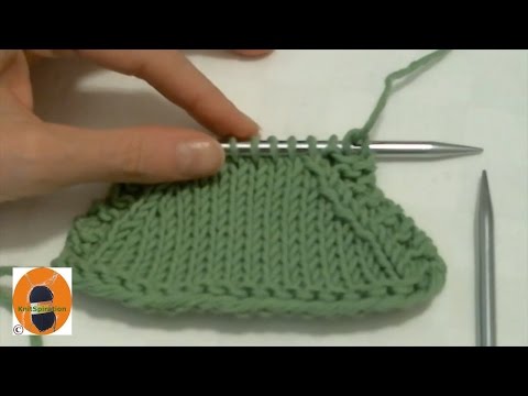 Stricken wir! Basics 10 - Abnehmen mit einfachem Überzug 1. (decrease)