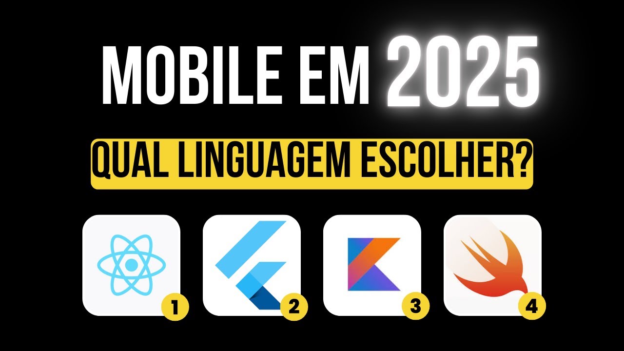 Qual linguagem escolher para mobile em 2025?