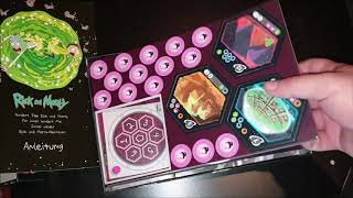 Unboxing - Erstes deutsches Rick and Morty Spiel (bis jetzt)