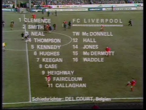 1975/76 - Dynamo Dresden v Liverpool (UEFA Cup Quarter final 1st Leg - 3.3.76)