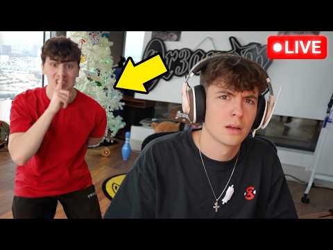 Sneaking Into Fortnite YouTuber's Videos!