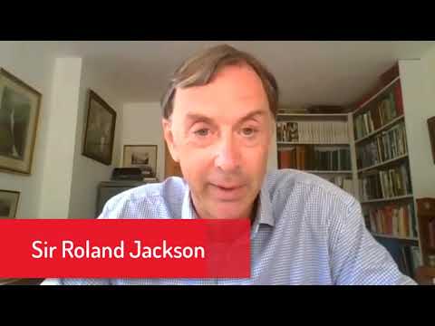 Sir Roland Jackson, biographer and author of 'The Ascent of John Tyndall online talk August 2nd 2020