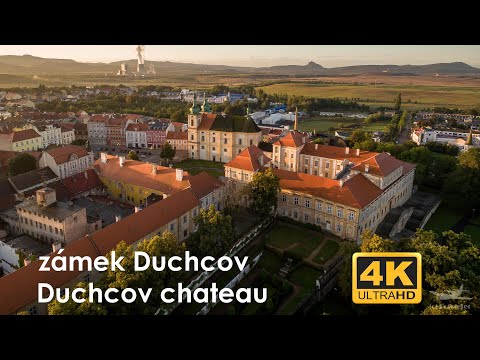 Czech republic - Duchcov chateau by drone - 4K | drone footage