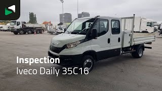 IVECO Daily 35C16 Kipper met Kist Dubbel Cabine Dubbellucht 3,5t Trekh dump truck < 3.5t for sale - Image 4 | Autoline IVECO Daily 35C16 Kipper met Kist Dubbel Cabine Dubbellucht 3,5t Trekh dump truck < 3.5t | Image 4 - Autoline