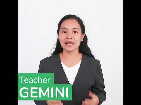 Geminiのプロフィール動画