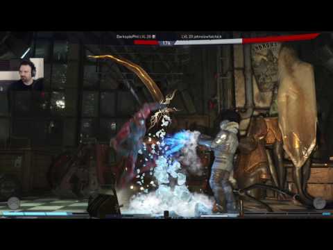 Injustice 2 1st MP gameplay pt45 - Captain Cold vs. Flash