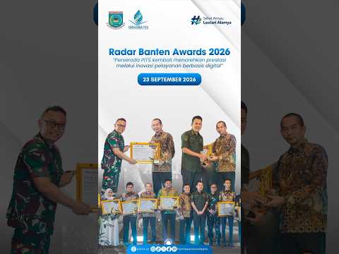 Perseroda PITS Raih Penghargaan Radar Banten Awards 2026