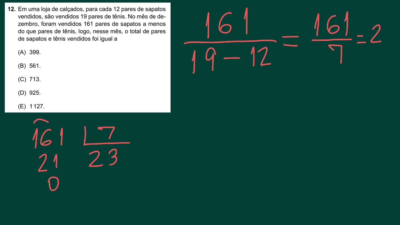 Proporção - VUNESP - Presidente Prudente - Questão 12