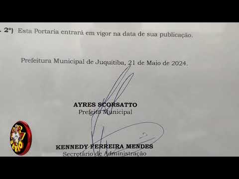 PORTARIAS NO MURAL SEGUE EM ESTADO DE INÉRCIA.