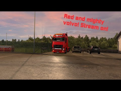 🚚New red & mighty volvo!🚚Ets2|Trackir5|G29|🚚Promods|Volvo mod|Graphic mods|Reshadedx11🚚