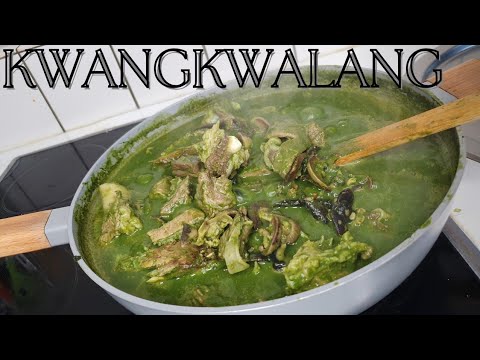 HOW TO COOK CAMEROONIAN BAKOSSI TRADITIONAL SOUP, KWANGKWALANG IN ABROAD | HOW TO COOK BLACK SOUP