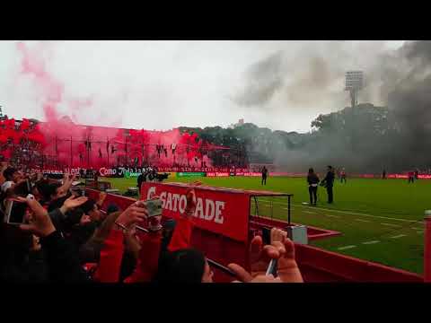 Newells Old Boys en 4k 1080p impresionante recibimiento