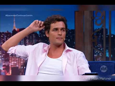 Danilo Gentili faz pergunta inusitada para Felipe Dylon e o deixa sem palavras