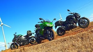 2014 Kawasaki Ninja 1000 vs Kawasaki Z1000 vs Kawasaki Z800