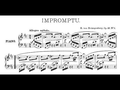 Heinrich von Herzogenberg - 5 Klavierstücke, Op.37 (Veljković)