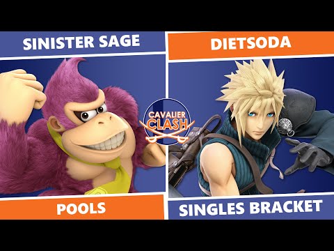 Cavalier Clash #2: Pools - Sinister Sage (DK) Vs Dietsoda (Cloud) SSBU Singles