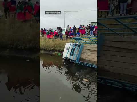Tanques de gas, bajo el agua