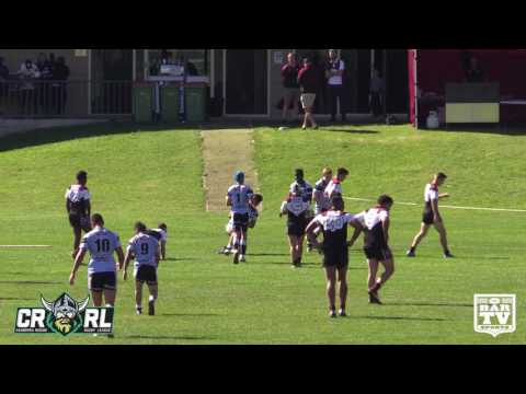 2017 CRRL U18s Round 4 - Queanbeyan Kangaroos vs Belconnen United Sharks Highlights