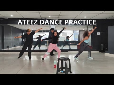 ATEEZ TRIBUTO (Halazia + Sector 1 + Guerrilla) Dance practice