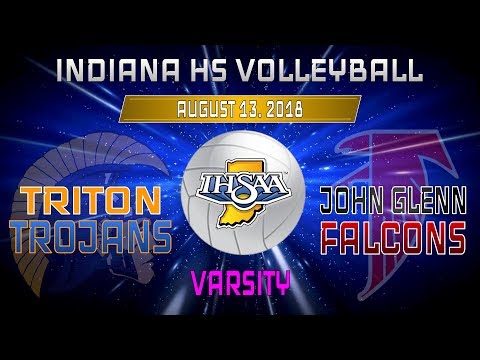 John Glenn at Triton - Varsity Volleyball 🏐 8-13-2018