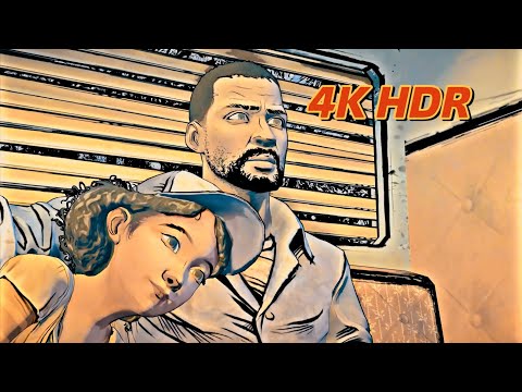 Lee Everett being a father to Clementine For 52 Mins [4K HDR] | Telltale: The Walking Dead 
