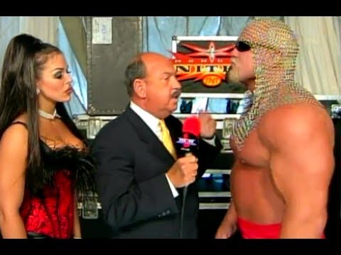 (720pHD): WCW Nitro 11/13/00 - Midajah & Scott Steiner Interview