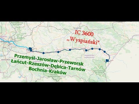 Przemyśl Główny-Kraków Główny I IC 3600 ,,Wyspiański" I EP09-022 I 24.09.2022