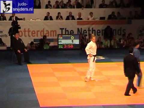 Judo 2009 Rotterdam: Cachola (POR) - Schlesinger (ISR) [-63kg].