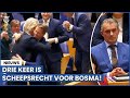 Euforie bij PVV: Bosma viert overwinning en wordt kamervoorzitter