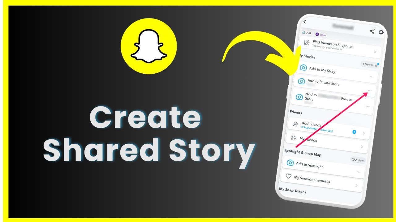 How to Create Shared Story on Snapchat