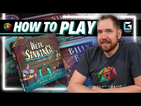 How to Play WE'RE SINKING - A Pirate's Dilema | Board Game Tutorial