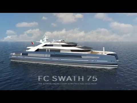 FC SWATH 75 – 75 M ULTIMATE ITALIAN ULTRA TECH FUEL-CELLS YACHT