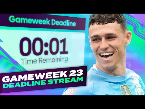 KEEP 🆚 SELL FODEN 🤔  FPL DEADLINE STREAM GAMEWEEK 23 🔥 | Fantasy Premier League Tips 2025/26