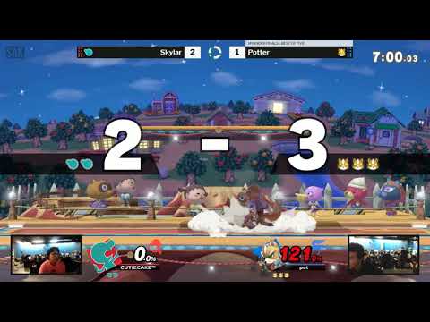 Sink or Swim 133 Winners Finals - Skylar (Game & Watch) vs Potter (Fox)