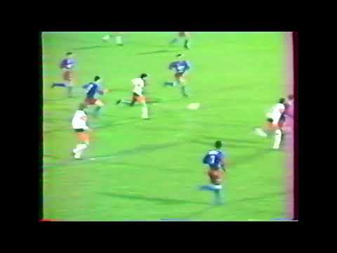 Caen-Laval 1-1 17eme journee 88_89 Fr3 29_10_88